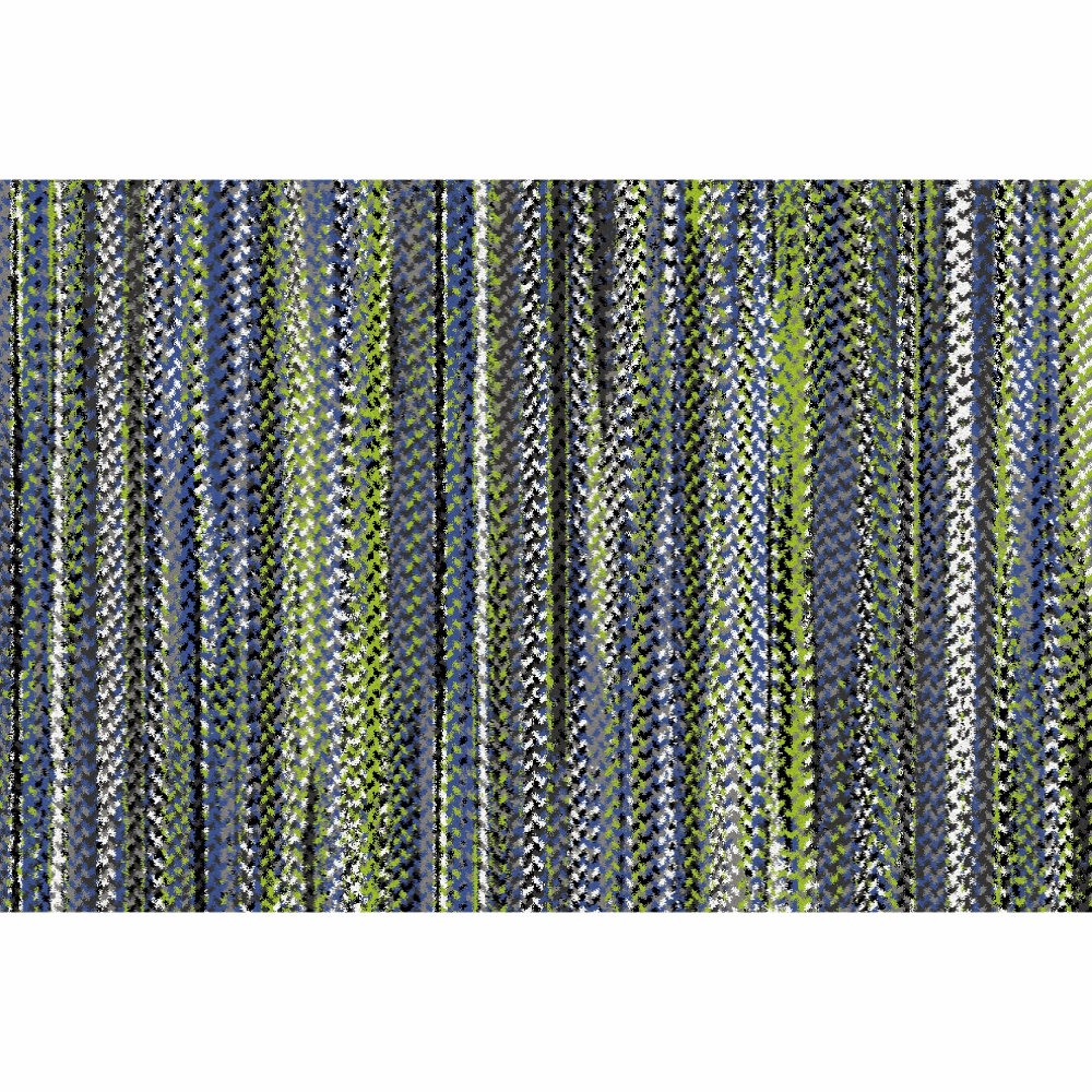 Covor Feten,100x150 cm, poliester, multicolor poza